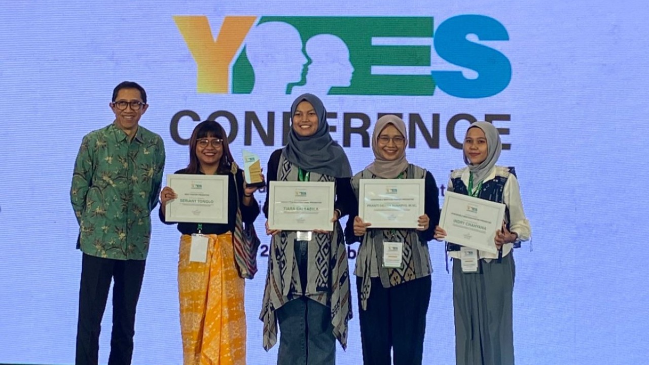 IYES Indonesia Meraih Penghargaan “Honorable Mention Poster Presenter” di Konferensi Internasional Young Environmental Scientists 2025